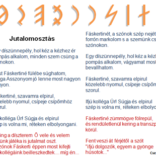 D Í Sz Ü N N E P É L y