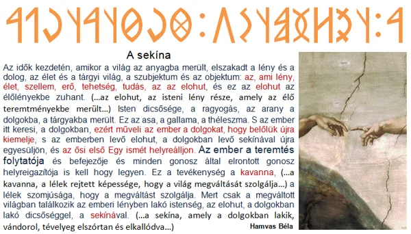 A  TERËMTÉS  FOLyTATÓJA