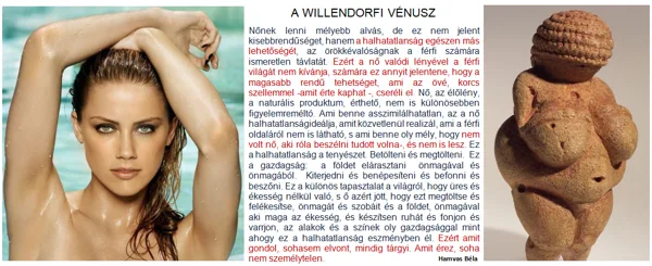 A   WILLENDORFI   VÉNUSz
