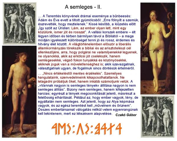 A semleges - II.