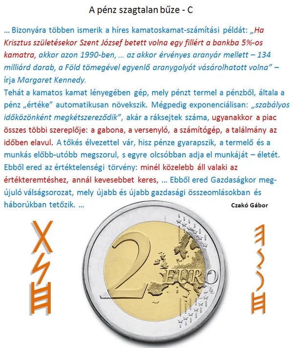 A pénz szagtalan bűze - C
