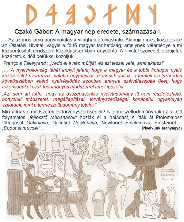 TUDOMÁNy