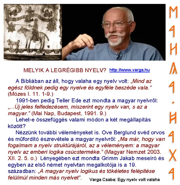 A  LEGRÉGIBB  NyELV