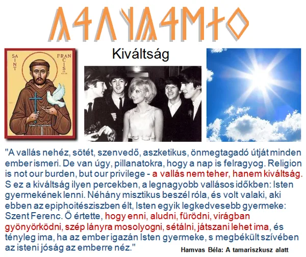 KIVÁLTSÁG