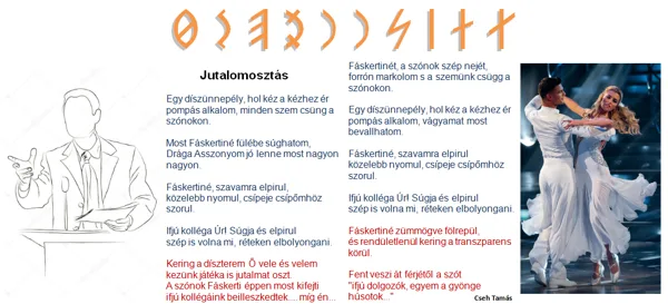 D Í Sz Ü N N E P É L y